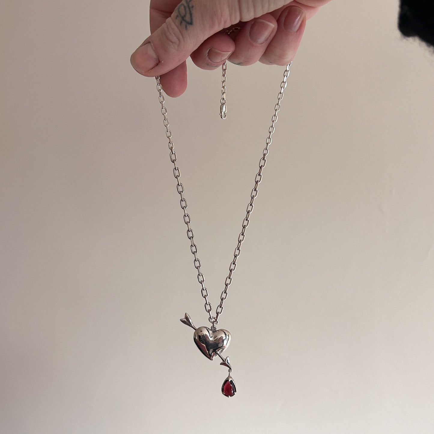 PIERCED HEART necklace