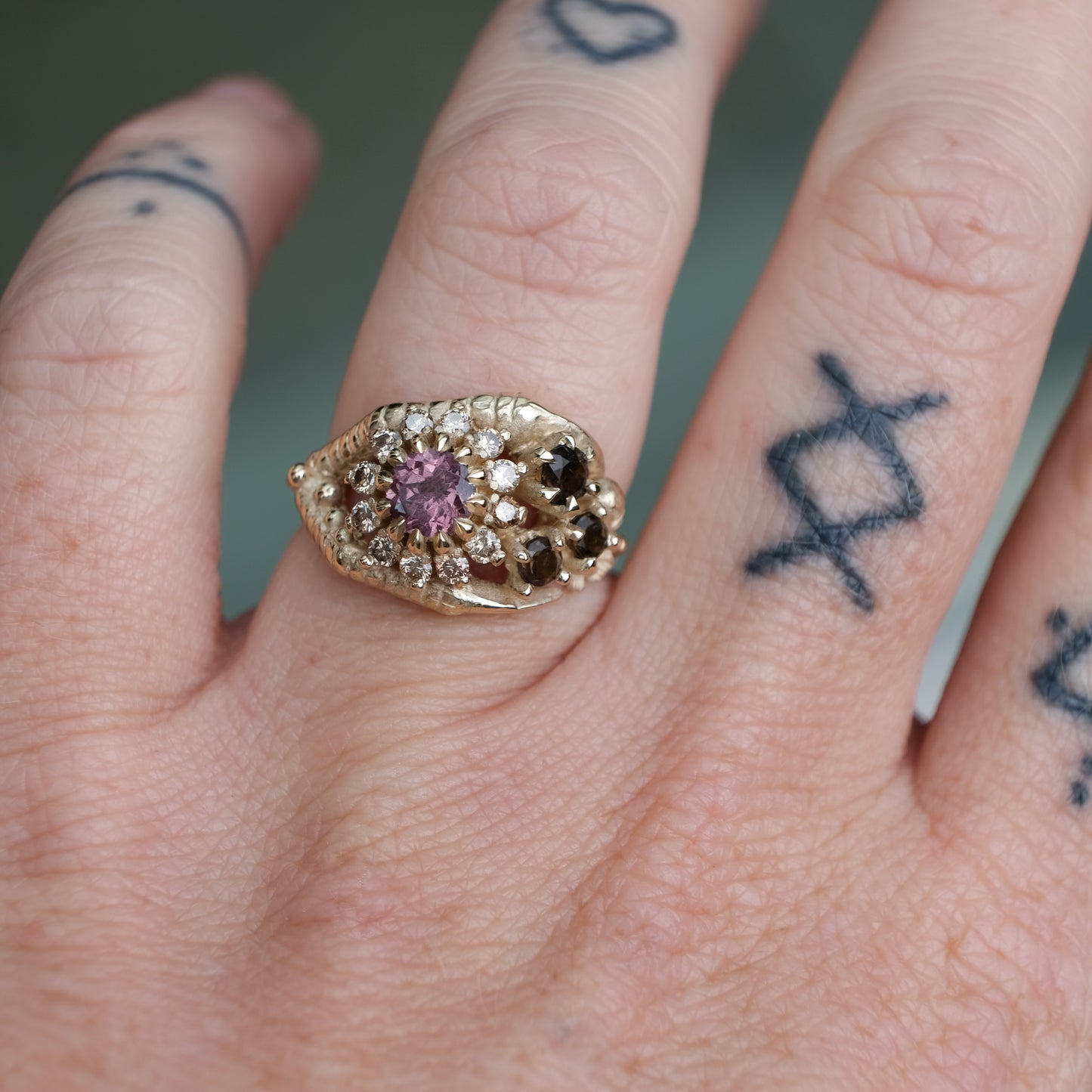 ALMA garnet ring