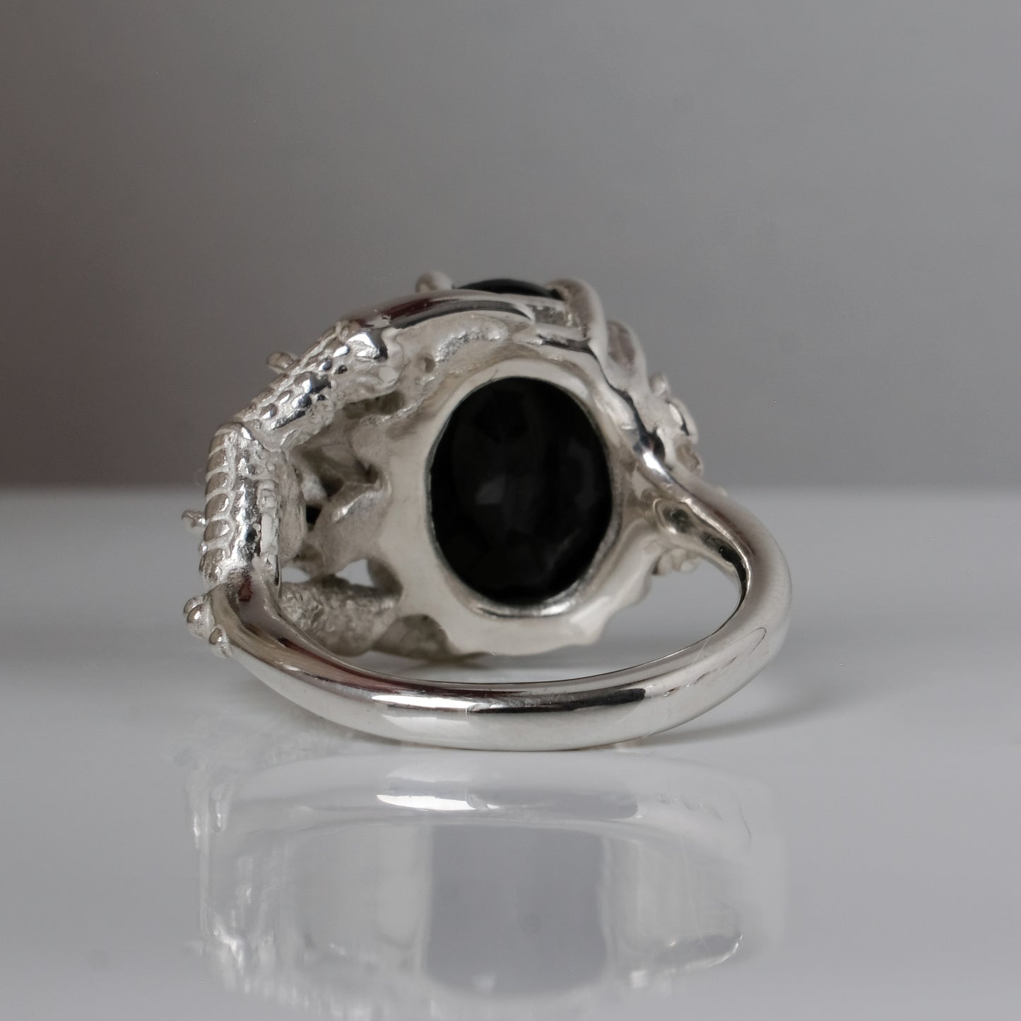 TALON black spinel ring