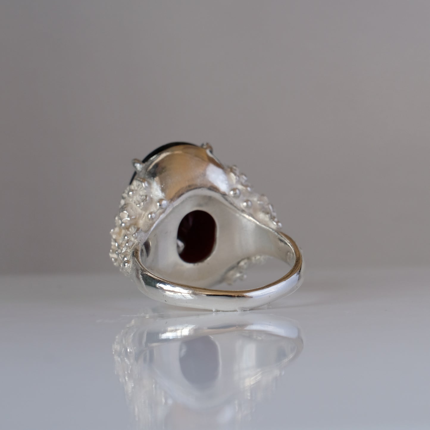GERTRUDE garnet ring