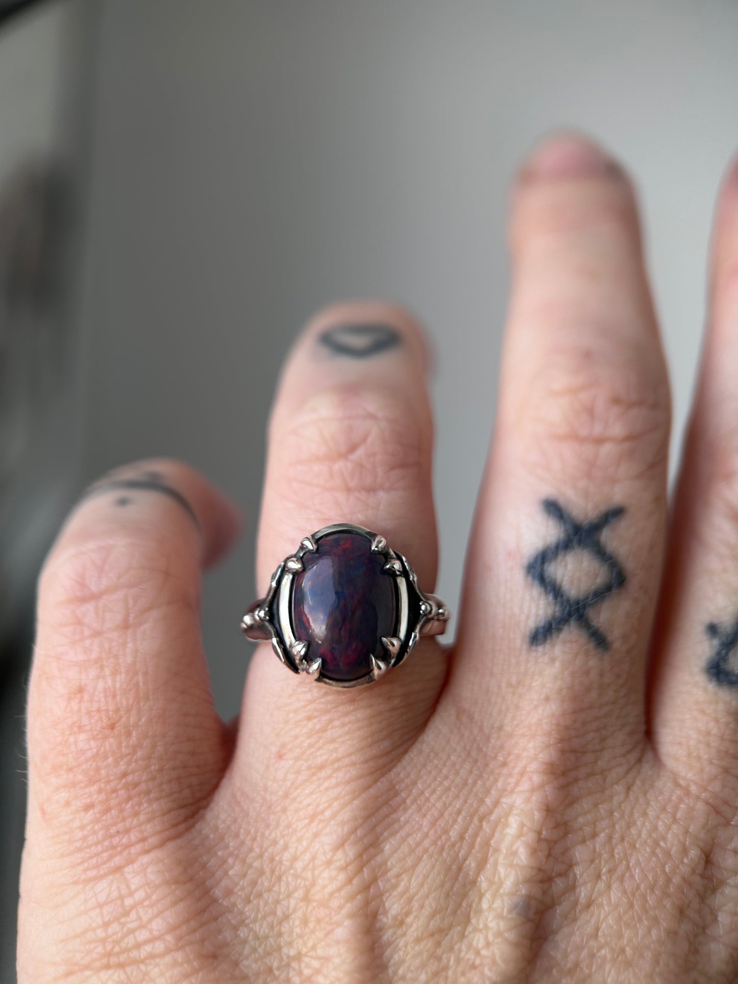BAT and opal ring III