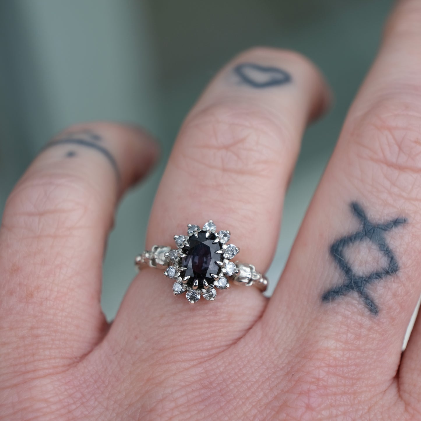 VICTORIA CC sapphire ring