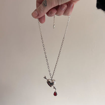 PIERCED HEART necklace