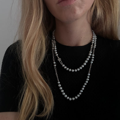 THE CHAIN pearl necklace