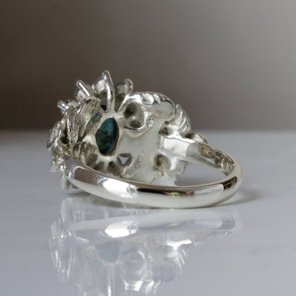 CHLORIS sapphire ring