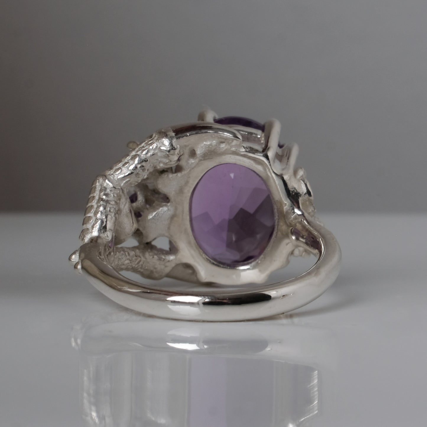 TALON amethyst ring