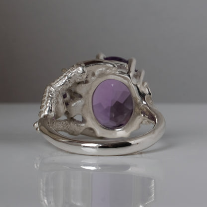 TALON amethyst ring