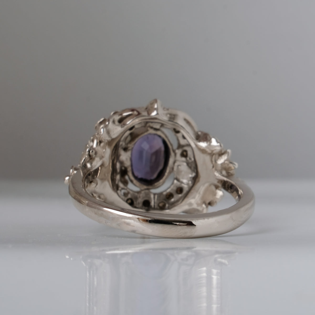 FLEUR ring, sapphire