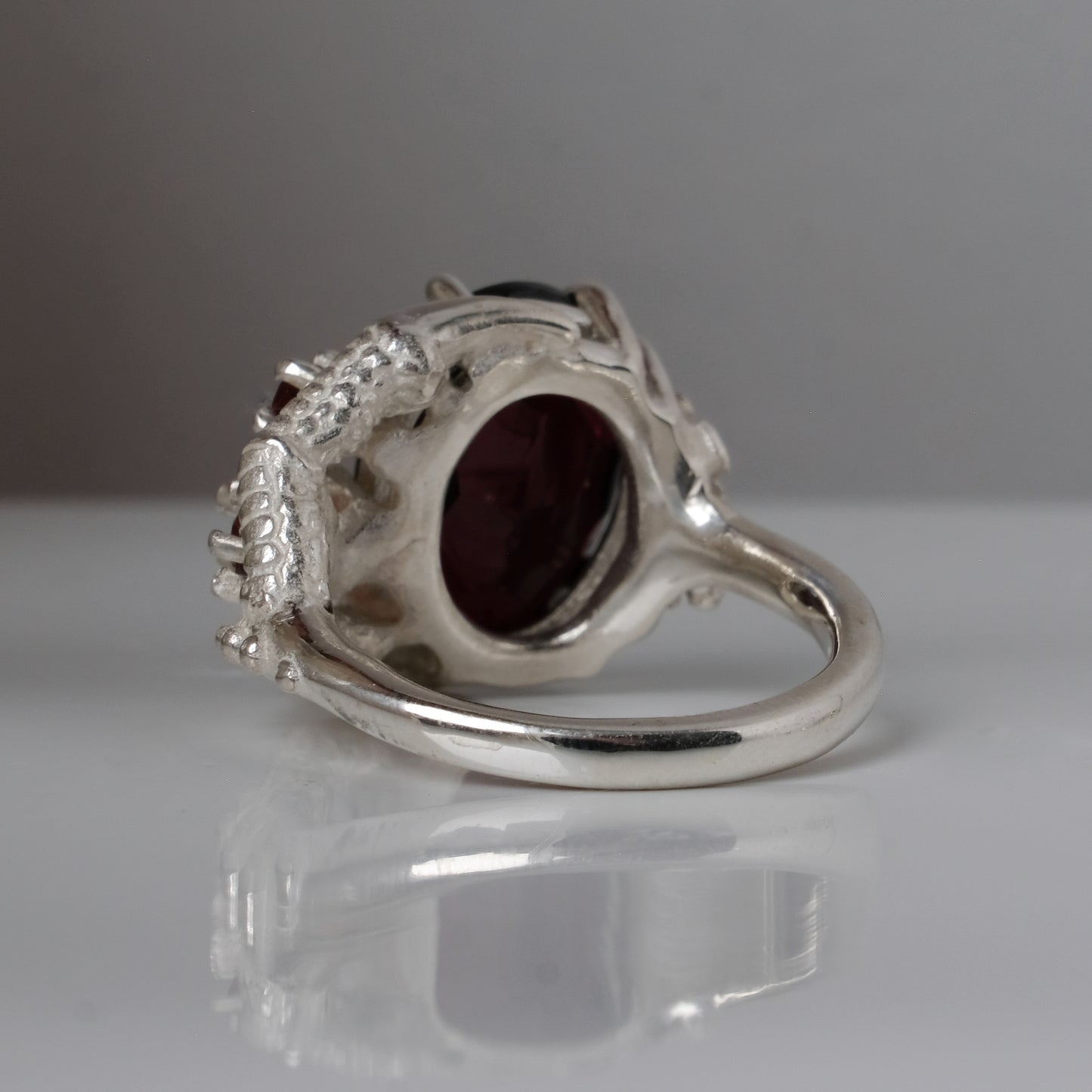 TALON garnet ring