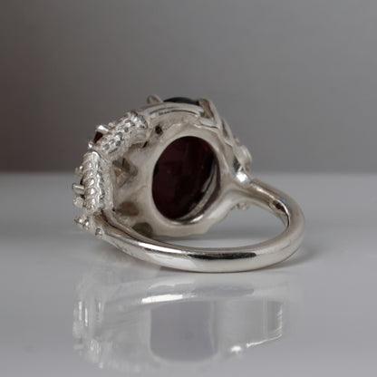 TALON garnet ring
