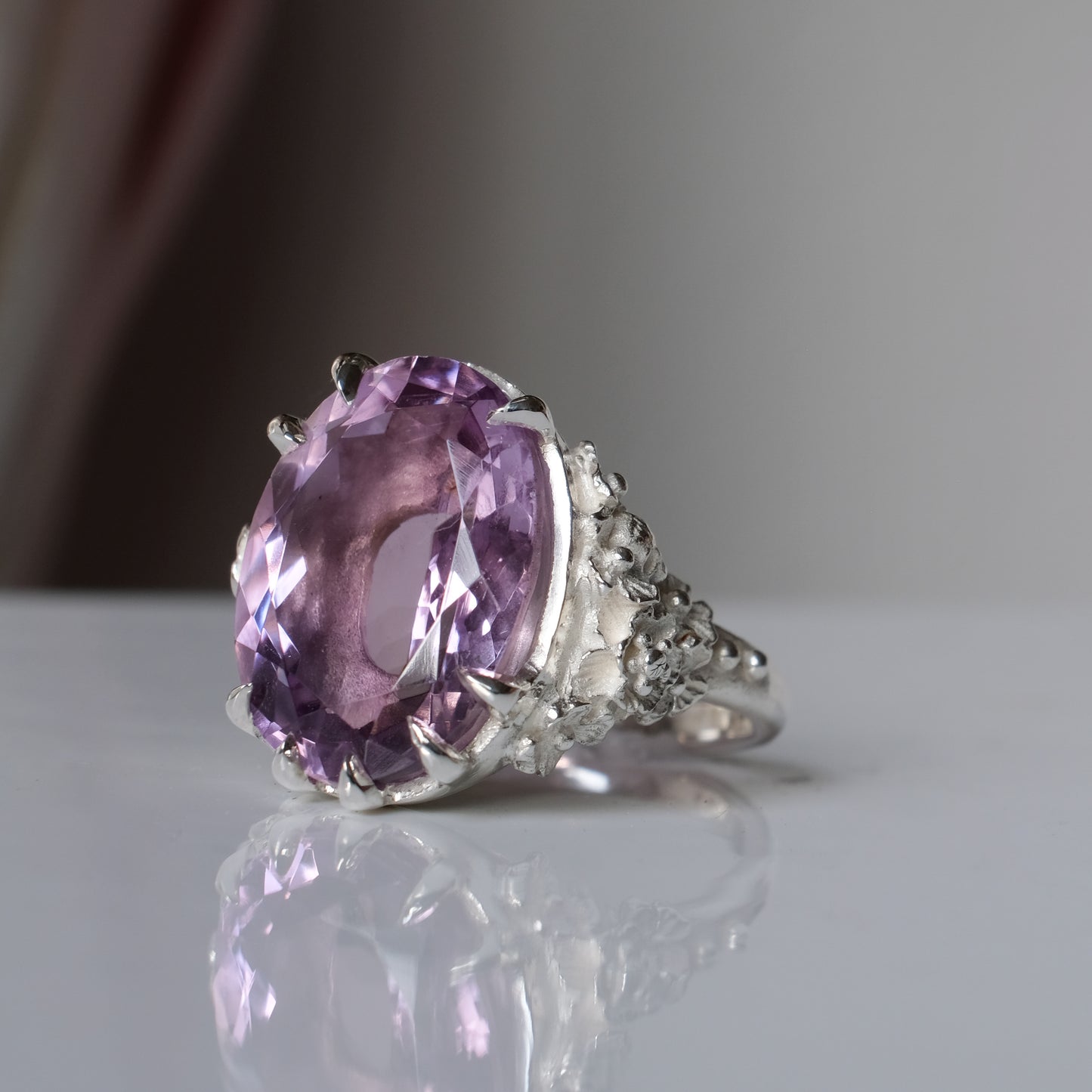 GERTRUDE amethyst ring