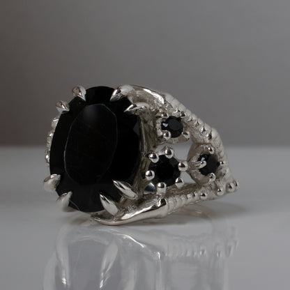 TALON black spinel ring