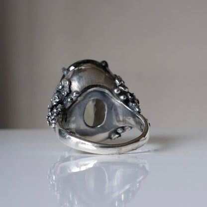 GERTRUDE mint quartz ring