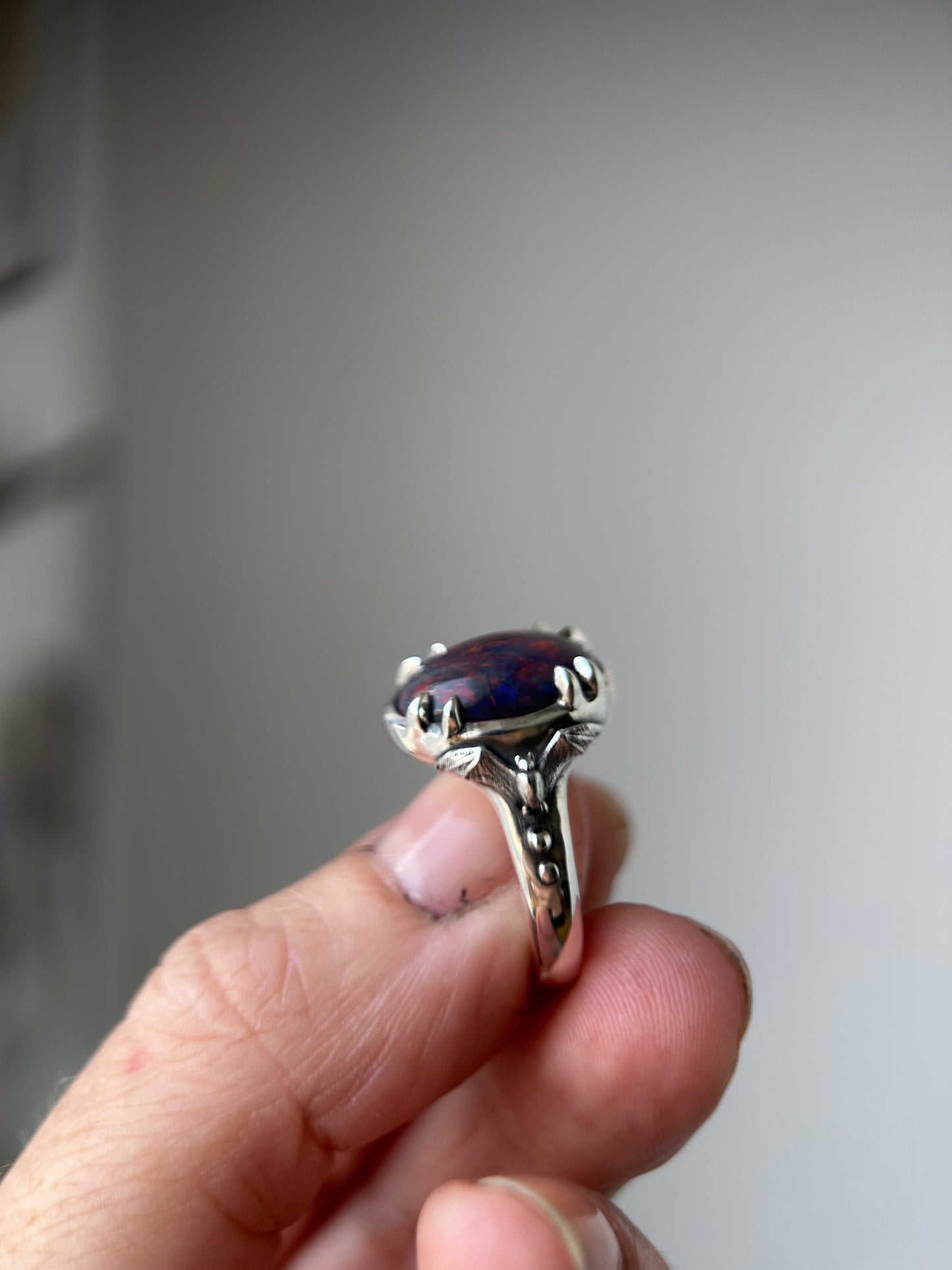 BAT and opal ring III