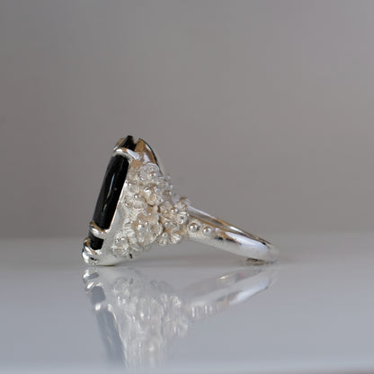 GERTRUDE garnet ring