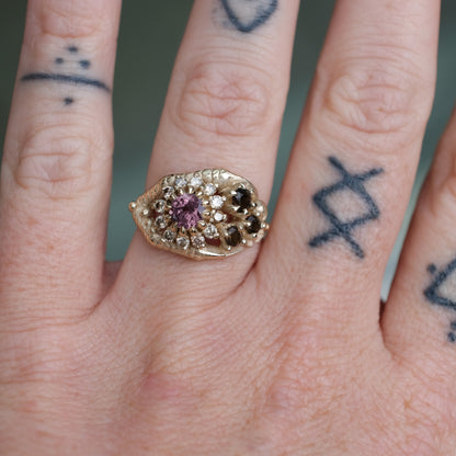 ALMA garnet ring