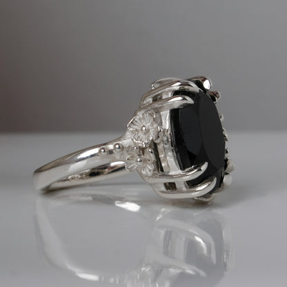 TALON black spinel ring