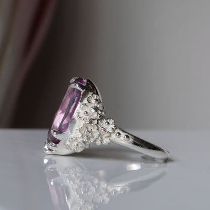 GERTRUDE amethyst ring