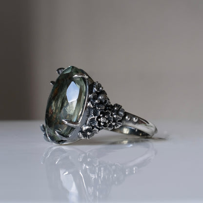 GERTRUDE mint quartz ring