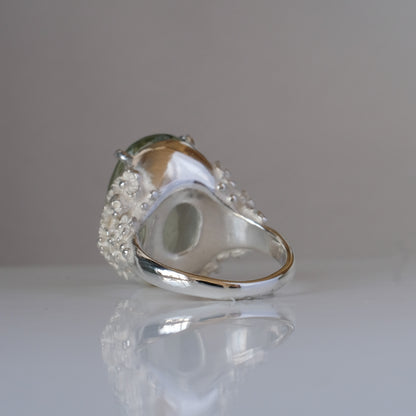 GERTRUDE mint quartz ring
