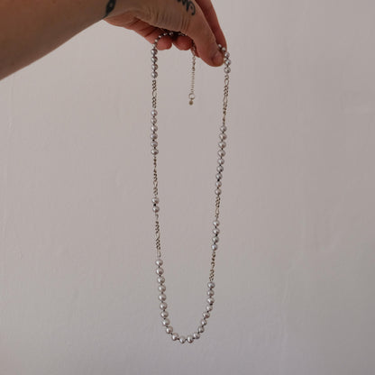 THE CHAIN pearl necklace