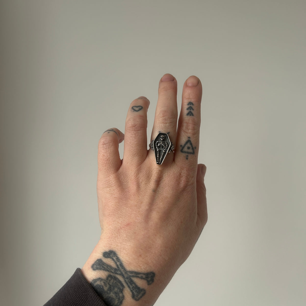 CHARON skeleton ring