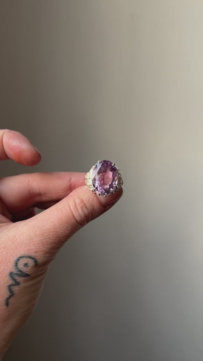 GERTRUDE amethyst ring